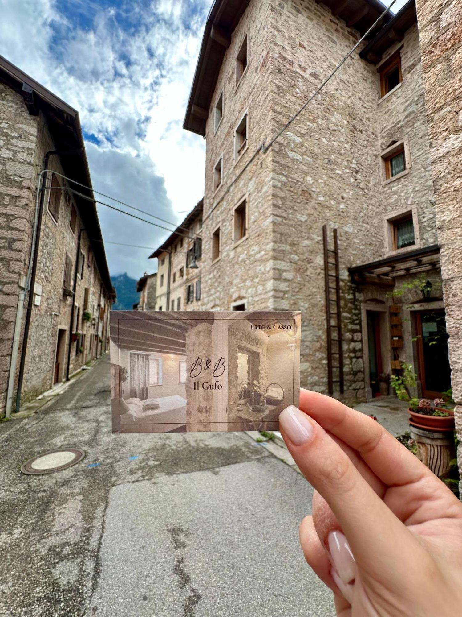 B&B Il Gufo Erto Bagian luar foto